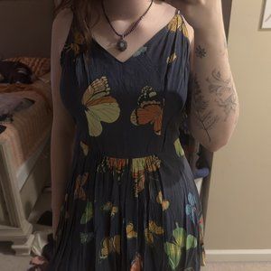 FARM Rio Butterfly Mini Dress